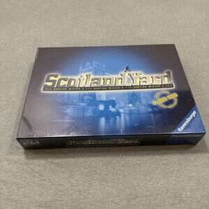 Scotland Yard Hunting Mister X Board Game By Ravensburger - 2004 Edition- New!